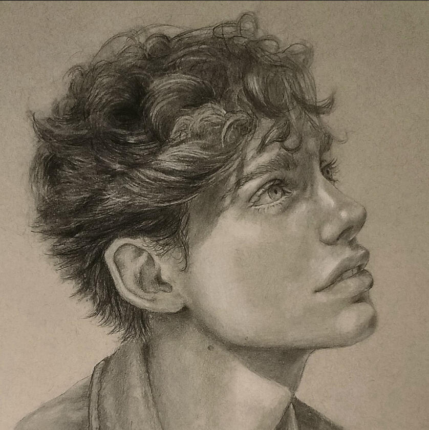 Pencil sketch from college