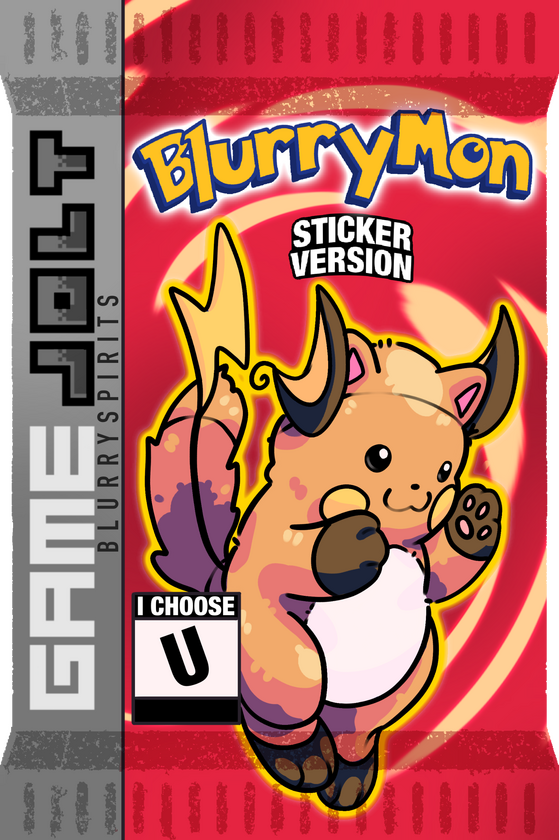 Blurrymon Sticker Pack