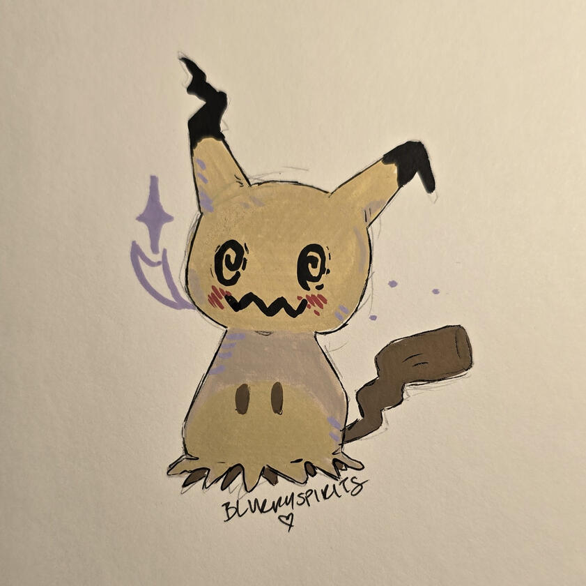 Mimikyu - Acrylic Marker
